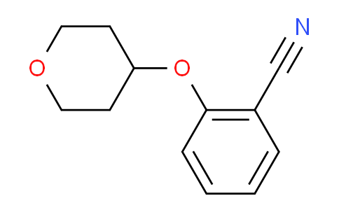 CAS No. 898289-37-7, 2-[(4-Tetrahydropyranyl)oxy]benzonitrile