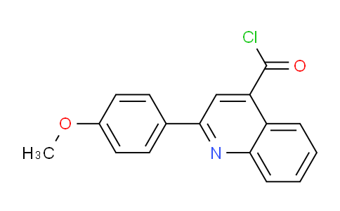 CAS No. 803640-64-4, 2-(4-Methoxyphenyl)quinoline-4-carbonyl chloride