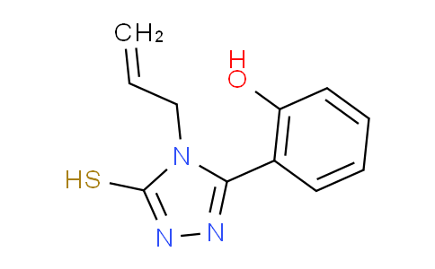 CAS No. 80570-90-7, 2-(4-Allyl-5-mercapto-4H-1,2,4-triazol-3-yl)phenol