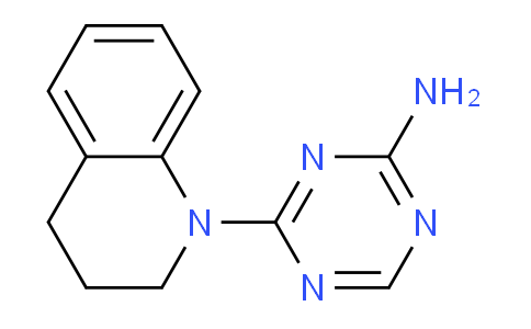 CAS No. 879615-87-9, 4-(3,4-Dihydroquinolin-1(2H)-yl)-1,3,5-triazin-2-amine
