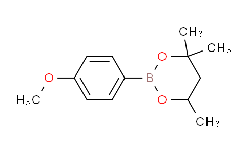 CAS No. 934558-31-3, 2-(4-Methoxyphenyl)-4,4,6-trimethyl-1,3,2-dioxaborinane
