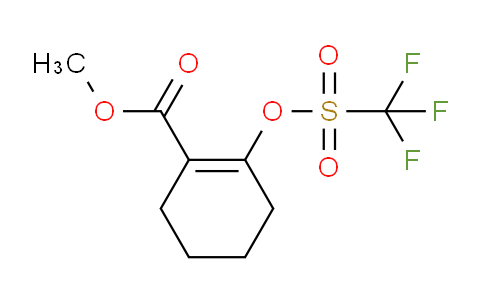 CAS No. 93493-95-9, Methyl 2-(((trifluoromethyl)sulfonyl)oxy)cyclohex-1-enecarboxylate