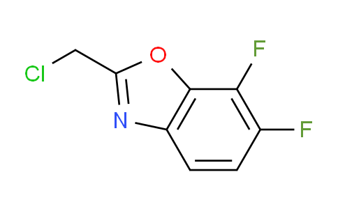 CAS No. 948007-83-8, 2-(Chloromethyl)-6,7-difluorobenzoxazole