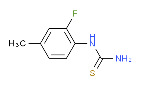 CAS No. 930396-09-1, 1-(2-Fluoro-4-methylphenyl)thiourea