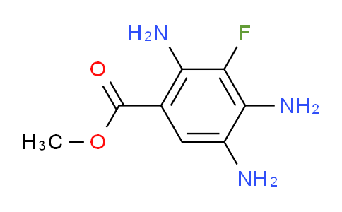 CAS No. 918321-27-4, Methyl 2,4,5-triamino-3-fluorobenzoate