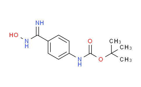 CAS No. 918967-52-9, tert-Butyl 4-(N-hydroxycarbamimidoyl)-phenylcarbamate