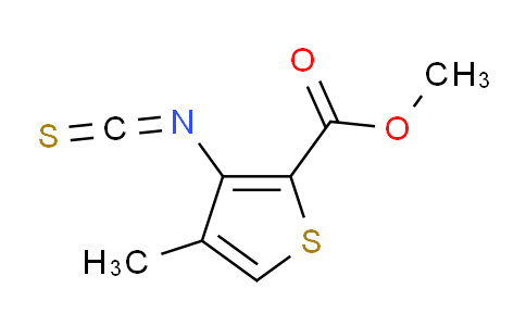 CAS No. 81321-15-5, Methyl 3-isothiocyanato-4-methylthiophene-2-carboxylate