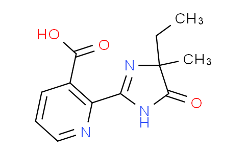 CAS No. 81334-29-4, 2-(4-Ethyl-4-methyl-5-oxo-4,5-dihydro-1H-imidazol-2-yl)nicotinic acid