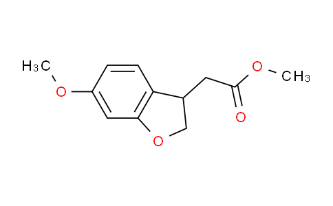 CAS No. 93772-88-4, Methyl 6-Methoxy-2,3-dihydrobenzofuran-3-acetate