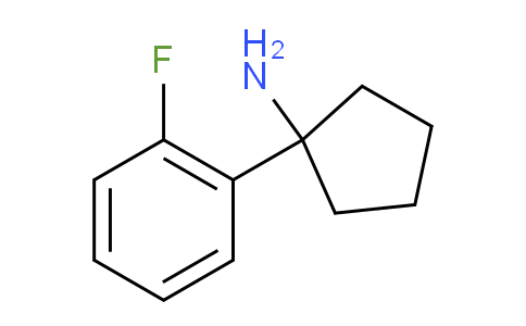 CAS No. 911069-19-7, 1-(2-Fluorophenyl)cyclopentanamine