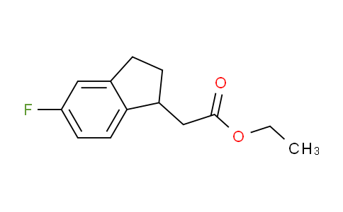 CAS No. 904290-44-4, Ethyl 5-Fluoro-2,3-dihydroindene-1-acetate