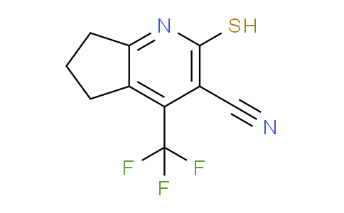 CAS No. 893757-46-5, 2-Mercapto-4-(trifluoromethyl)-6,7-dihydro-5H-cyclopenta[b]pyridine-3-carbonitrile