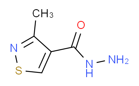 CAS No. 89179-69-1, 3-Methylisothiazole-4-carbohydrazide