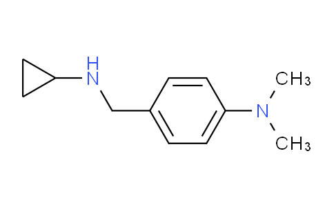 CAS No. 892593-62-3, N-(4-Dimethylaminobenzyl)cyclopropanamine