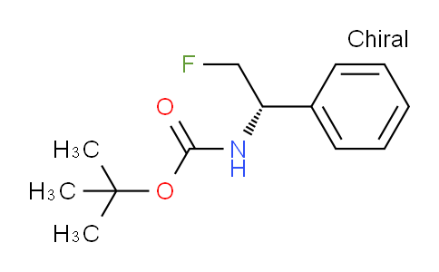 CAS No. 942275-66-3, (S)-N-Boc-2-fluoro-1-phenylethanamine