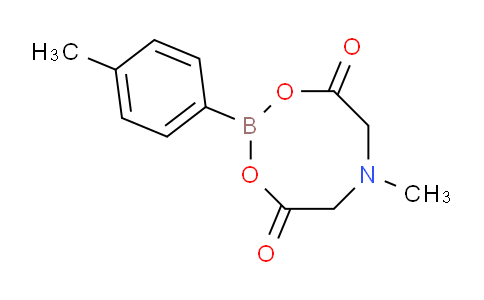 MC814609 | 943552-01-0 | 2-(4-Methylphenyl)-6-methyl-1,3,6,2-dioxazaborocane-4,8-dione