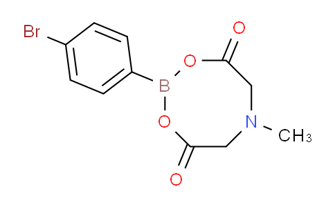 CAS No. 943552-04-3, 2-(4-Bromophenyl)-6-methyl-1,3,6,2-dioxazaborocane-4,8-dione