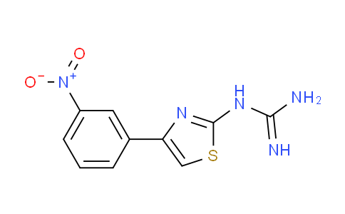 CAS No. 83831-32-7, 1-(4-(3-Nitrophenyl)thiazol-2-yl)guanidine