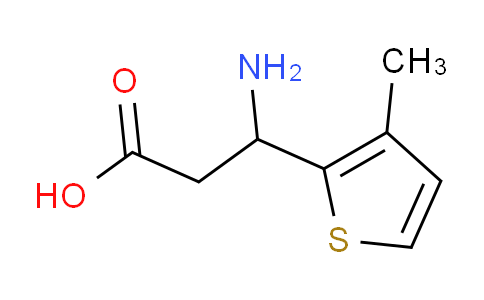 CAS No. 682802-96-6, 3-Amino-3-(3-methyl-2-thienyl)propionic Acid