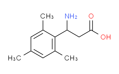 CAS No. 682804-03-1, 3-Amino-3-(2,4,6-trimethylphenyl)propionic Acid
