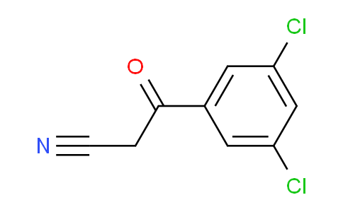 CAS No. 69316-09-2, 3,5-Dichlorobenzoylacetonitrile