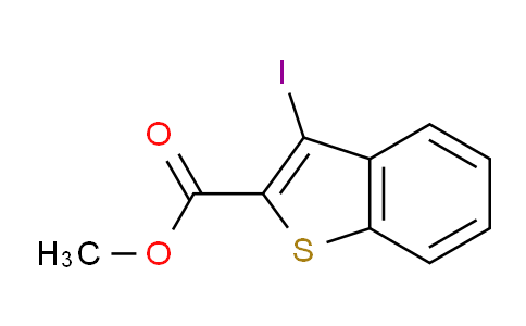 CAS No. 683274-54-6, Methyl 3-iodobenzo[b]thiophene-2-carboxylate