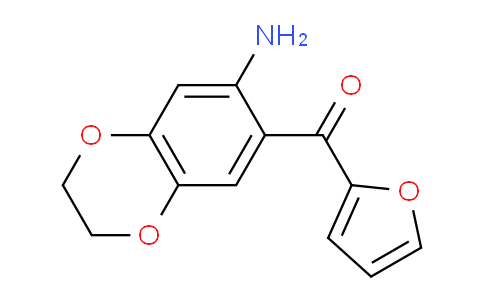CAS No. 886494-36-6, (7-Amino-2,3-dihydrobenzo[b][1,4]dioxin-6-yl)(furan-2-yl)methanone