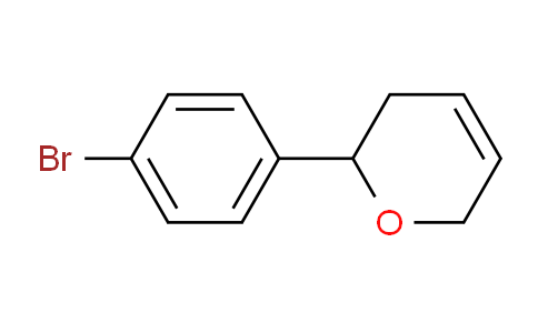CAS No. 916154-90-0, 2-(4-Bromophenyl)-3,6-dihydro-2H-pyran
