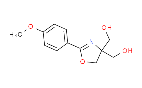 CAS No. 91642-17-0, (2-(4-Methoxyphenyl)-4,5-dihydrooxazole-4,4-diyl)dimethanol