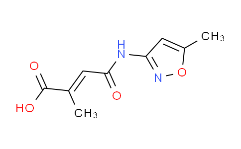 CAS No. 917747-58-1, 2-Methyl-4-((5-methylisoxazol-3-yl)amino)-4-oxobut-2-enoic acid