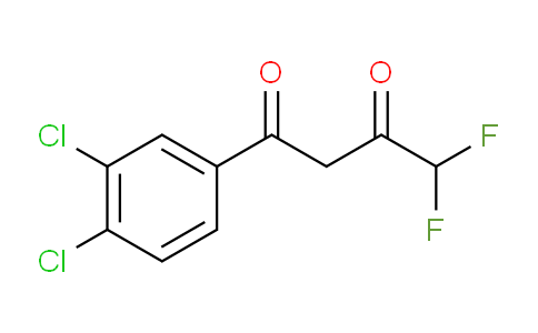 CAS No. 832737-94-7, 1-(3,4-Dichlorophenyl)-4,4-difluorobutane-1,3-dione