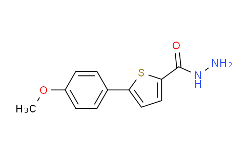CAS No. 69202-24-0, 5-(4-Methoxyphenyl)thiophene-2-carbohydrazide