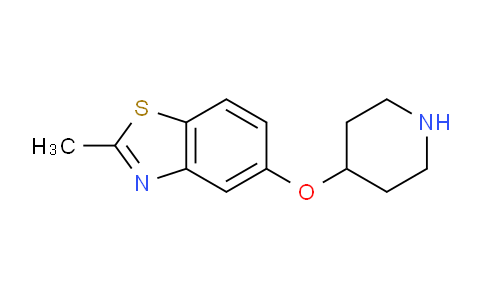 CAS No. 951623-91-9, 2-METHYL-5-(PIPERIDIN-4-YLOXY)BENZO[D]THIAZOLE