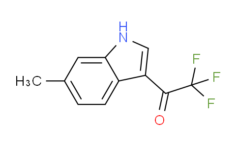 CAS No. 676476-82-7, 2,2,2-Trifluoro-1-(6-methyl-3-indolyl)ethanone