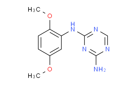 CAS No. 685113-63-7, N2-(2,5-Dimethoxyphenyl)-1,3,5-triazine-2,4-diamine