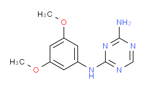 CAS No. 685113-65-9, N2-(3,5-Dimethoxyphenyl)-1,3,5-triazine-2,4-diamine