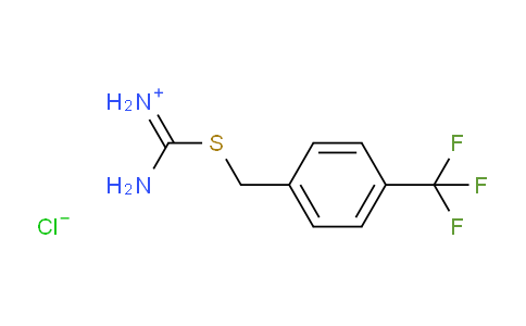 CAS No. 477708-87-5, 2-(4-(Trifluoromethyl)benzyl)isothiouronium chloride