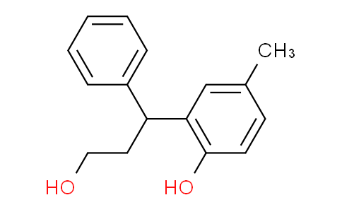CAS No. 851789-43-0, 2-(3-Hydroxy-1-phenylpropyl)-4-methylphenol