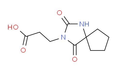 CAS No. 852400-00-1, 3-(2,4-Dioxo-1,3-diazaspiro[4.4]nonan-3-yl)propanoic acid