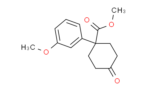 MC814744 | 63383-54-0 | Methyl 1-(3-Methoxyphenyl)-4-oxocyclohexanecarboxylate