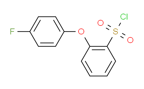 CAS No. 887344-39-0, [2-(4-FLUOROPHENOXY)PHENYL]SULFONYL CHLORIDE
