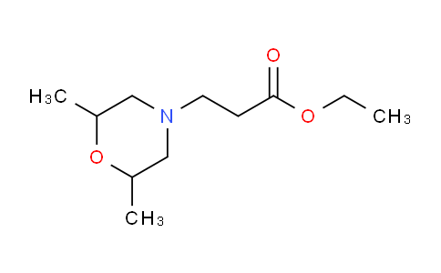 CAS No. 71172-51-5, Ethyl 3-(2,6-dimethylmorpholino)propanoate
