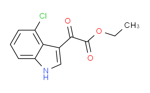 CAS No. 57791-14-7, Ethyl 2-(4-Chloro-3-indolyl)-2-oxoacetate