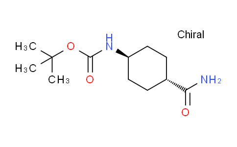 CAS No. 643067-91-8, trans-4-(Boc-amino)cyclohexanecarboxamide