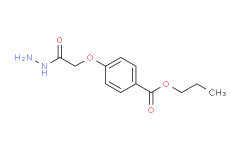 CAS No. 847468-43-3, Propyl 4-(2-hydrazinyl-2-oxoethoxy)benzoate