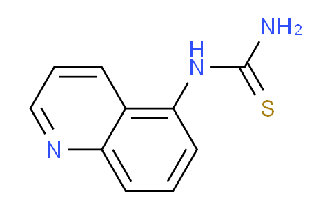 CAS No. 860621-03-0, 1-(Quinolin-5-yl)thiourea