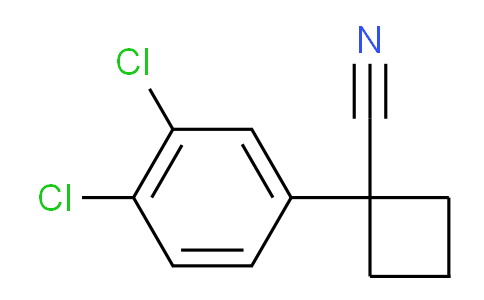 CAS No. 84467-19-6, 1-(3,4-Dichlorophenyl)cyclobutanecarbonitrile