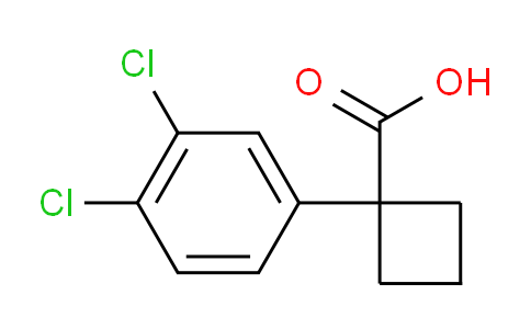 CAS No. 84485-58-5, 1-(3,4-Dichlorophenyl)cyclobutanecarboxylic acid