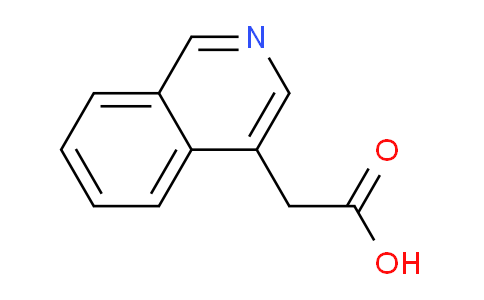 CAS No. 763024-93-7, 2-(Isoquinolin-4-yl)acetic acid