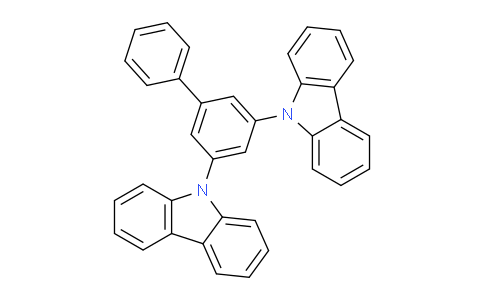 CAS No. 750573-28-5, 3,5-Di(9H-carbazol-9-yl)-1,1'-biphenyl